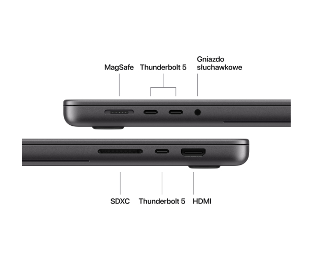 Apple MacBook Pro M5 Pro/64GB/1TB/Mac OS Gw. czerń 20R GPU - 1622135 - zdjęcie 7
